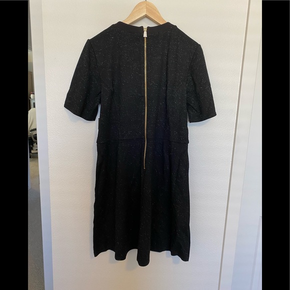 Juicy Couture pitch black sparkle Ponte dress XL - Picture 6 of 8